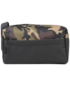 Bespoke Mens Camo Sling Bag Dopp Kit Olive Green One Size