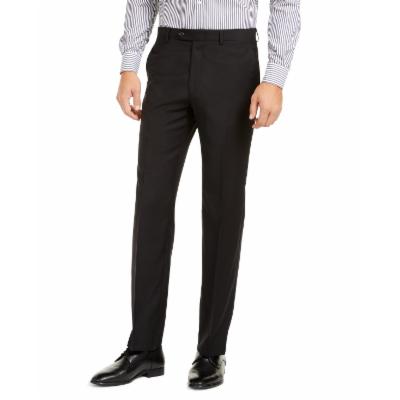Lauren Ralph Lauren Mens Slim fit Dress Pants 36 / 30 BLACK Solid