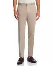 Hugo Boss Men Slim fit Cotton Chinos Pants 34 / 32 Beige Solid