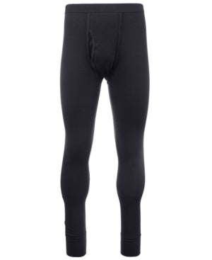 Alfani Mens Thermal Pants Black Large