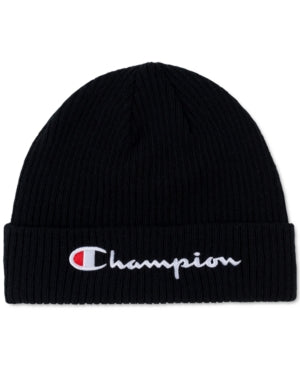 Champion Unisex Adult Logo Cuff Beanie Cold Weather Hat  Heather Grey