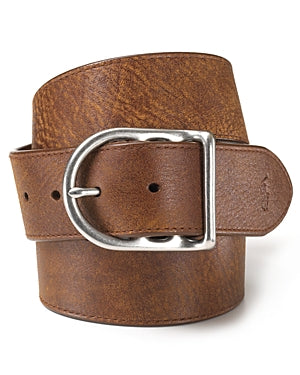 Polo Ralph Lauren Men's Reversible Leather Dress Belt Brown 34
