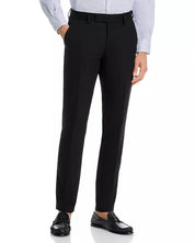 Hugo BOSS Wenten Textured Performance Extra Slim Fit Dress Pants 34 / 32 Black