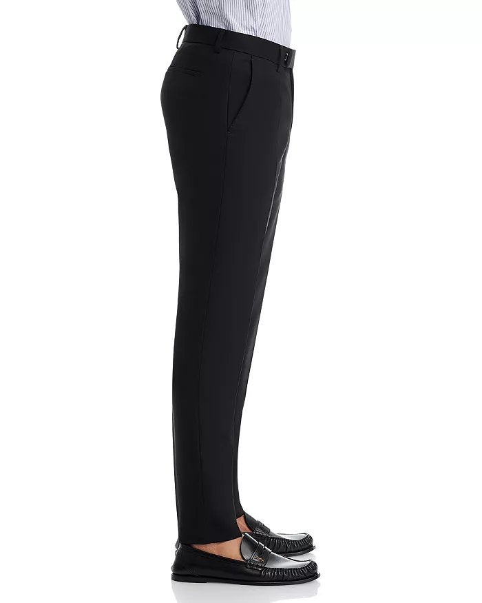 Hugo BOSS Wenten Textured Performance Extra Slim Fit Dress Pants 34 / 32 Black