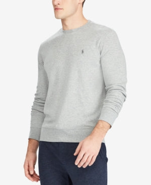 Polo Ralph Lauren Men's Crew Neck Pullover Andover Heather Grey XXL
