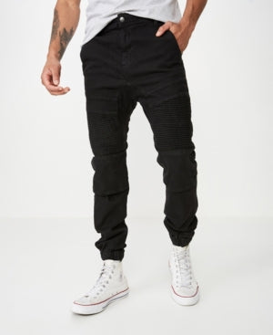 Cotton On Mens Black Slim Denim Jogger 32 Reg