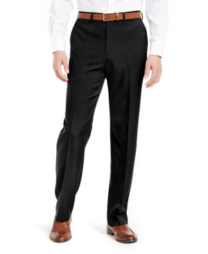 Dockers Mens Straight fit Dress Pants 40 / 29 Black Solid
