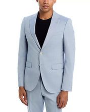 Hugo Boss Mens Extra Slim fit  Cotton Suit Jacket Blazer 44 R Blue