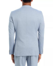 Hugo Boss Mens Extra Slim fit  Cotton Suit Jacket Blazer 44 R Blue
