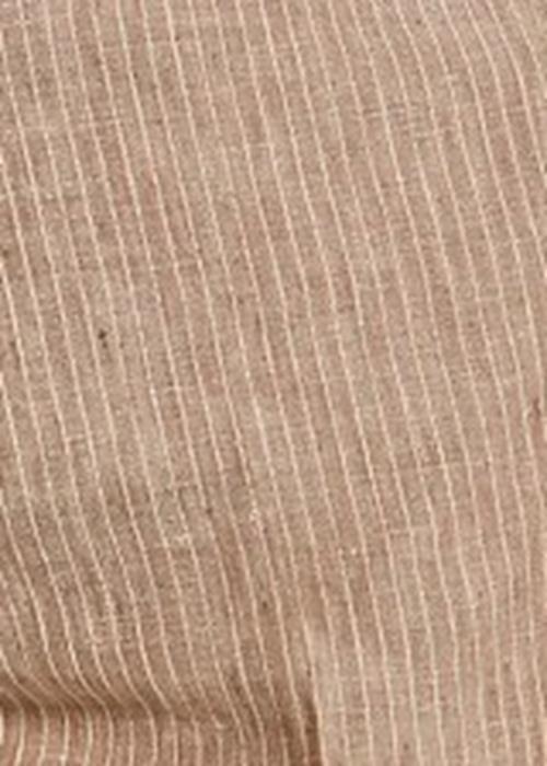 Bar III Men's Slim-Fit Tan Pinstripe Linen Dress Pants 32 x 30