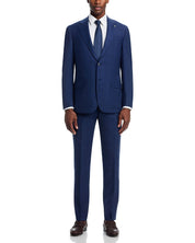 Hart Schaffner Marx Mens Classic fit 2 Piece Blazer 48 R Pants 43 Blue Plaid