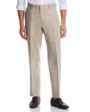 Vince Mens Slim fit Linen Dress Pants Size 32 Tan Oatmeal