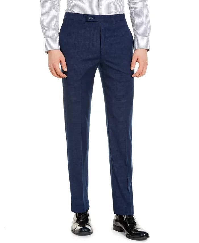 Calvin Klein Mens Slim fit Dress Pants 44 / 30 Blue