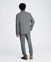 Kenneth Cole Mens Slim fit 2 Piece Suit 42 R Pants 35 / 32 Green Solid