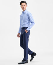 Hugo Boss Mens Modern fit Wool Dress Pants 40 / 32 Blue Plaid