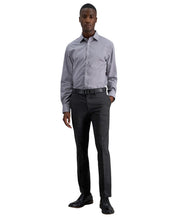 Kenneth Cole Reaction Mens Slim fit Dress Pants 38 / 32 Charcoal Grey Plaid