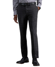 Kenneth Cole Reaction Mens Slim fit Dress Pants 38 / 32 Charcoal Grey Plaid