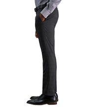Kenneth Cole Reaction Mens Slim fit Dress Pants 38 / 32 Charcoal Grey Plaid