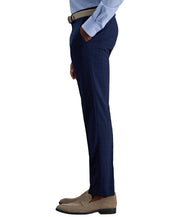 Kenneth Cole Mens Slim fit Dress Pants 31 / 30 Navy Blue Plaid