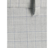 Kenneth Cole Reaction Mens Slim fit Dress Pants 34 / 29 Grey Plaid