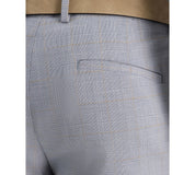 Kenneth Cole Reaction Mens Slim fit Dress Pants 34 / 29 Light Blue Solid