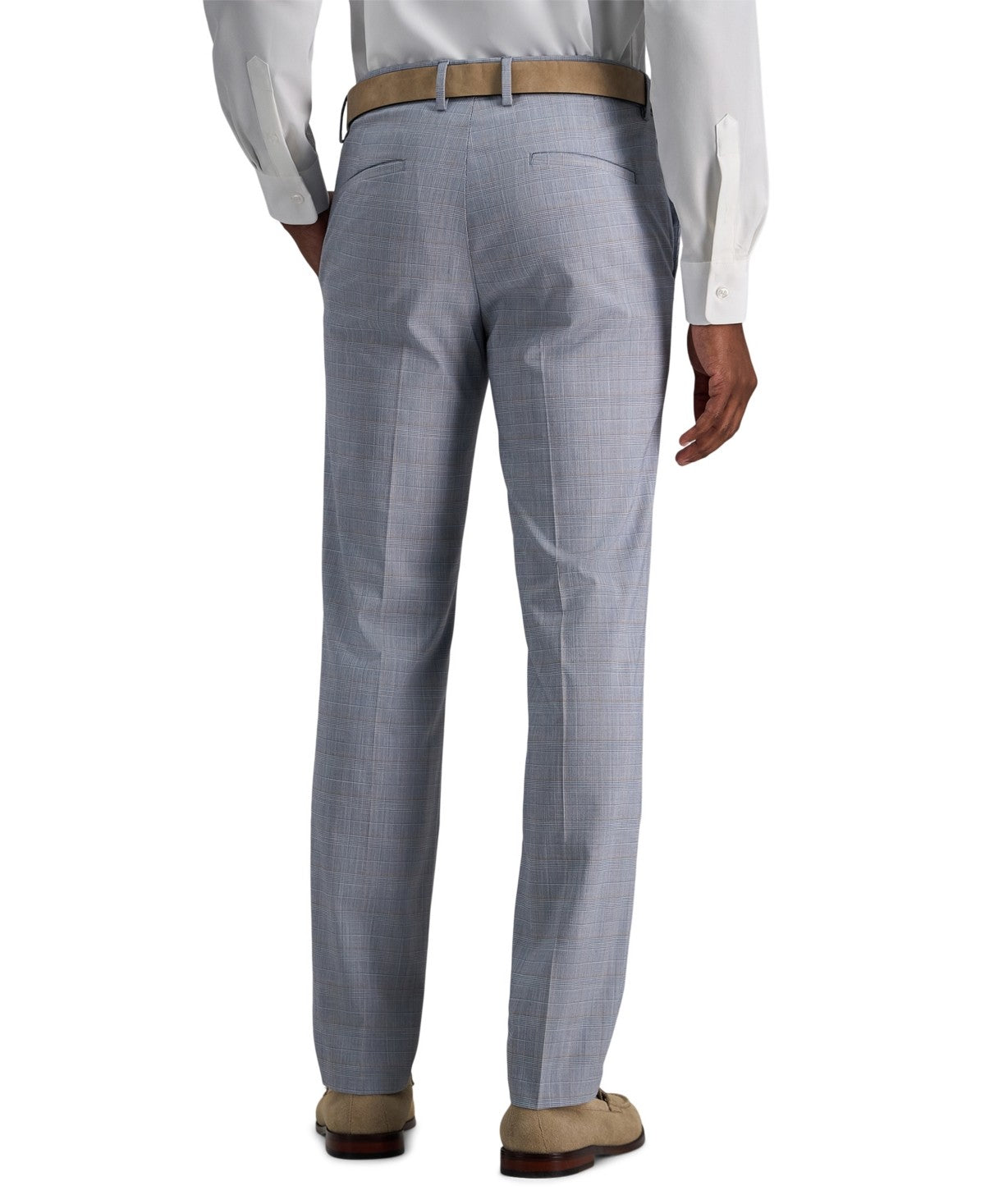 Kenneth Cole Reaction Mens Slim fit Dress Pants 34 / 29 Light Blue Solid