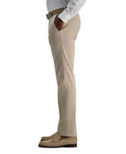 Kenneth Cole Mens Slim fit Dress Pants 33 / 30 Beige Tan Plaid
