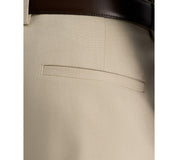 Kenneth Cole Reaction Mens Slim fit Dress Pants 36 / 30 Stone Beige Solid