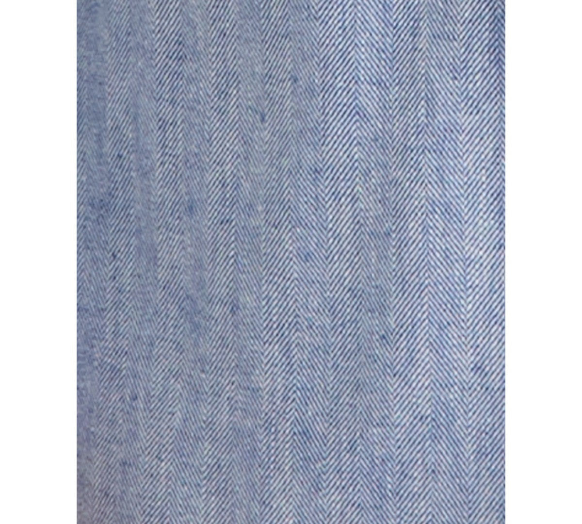 Nautica Mens Modern fit Linen Cotton Sport Coat Blazer 42 S Blue Herringbone
