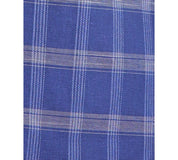 Nautica Mens Modern fit Linen Cotton Sport Coat Blazer 40 R Blue Plaid