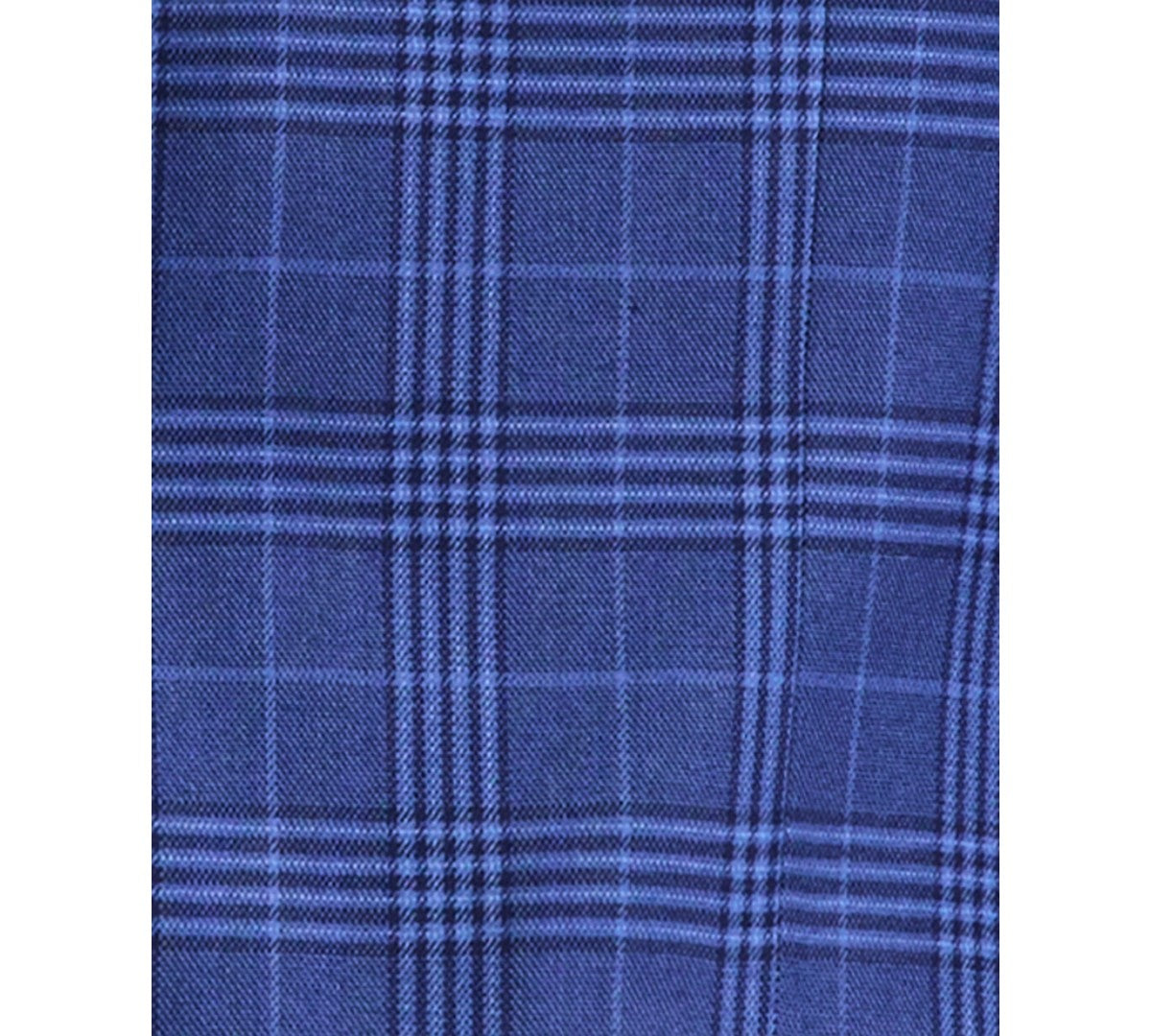 Nautica Mens Modern fit Sport Coat Blazer 44 L Blue Plaid