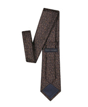 Tommy Hilfiger Mens Harmony Floral Neck Tie Brown