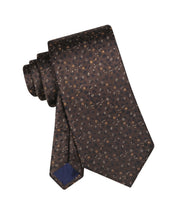Tommy Hilfiger Mens Harmony Floral Neck Tie Brown
