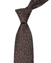 Tommy Hilfiger Mens Harmony Floral Neck Tie Brown