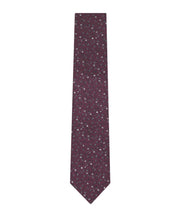 Tommy Hilfiger Mens Harmony Floral Neck Tie Wine