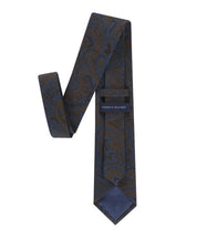 Tommy Hilfiger Mens Hadley Paisley Print Neck Tie Brown