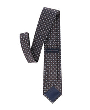 Tommy Hilfiger Mens Hugo Floral Medallion Pattern Classic Neck Tie Brown