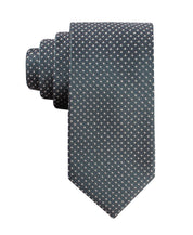Tommy Hilfiger Mens Grant Micro Geometric Pattern Classic Neck Tie Dark Teal
