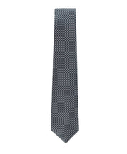 Tommy Hilfiger Mens Grant Micro Geometric Pattern Classic Neck Tie Dark Teal