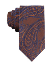 Tommy Hilfiger Mens Gemma Paisley Neck Tie Rust
