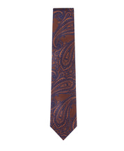 Tommy Hilfiger Mens Gemma Paisley Neck Tie Rust