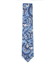 Tommy Hilfiger Mens Paisley Print Neck Tie Navy