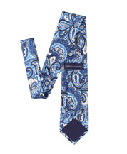 Tommy Hilfiger Mens Paisley Print Neck Tie Navy