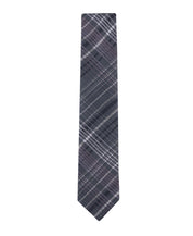Calvin Klein Mens Kingston Plaid Neck Tie Purple