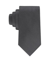 Calvin Klein Mens Kiara Pin Stripe Neck Tie DARK Gray