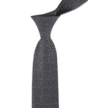 Calvin Klein Mens Madison Botanical Neck Tie Charcoal