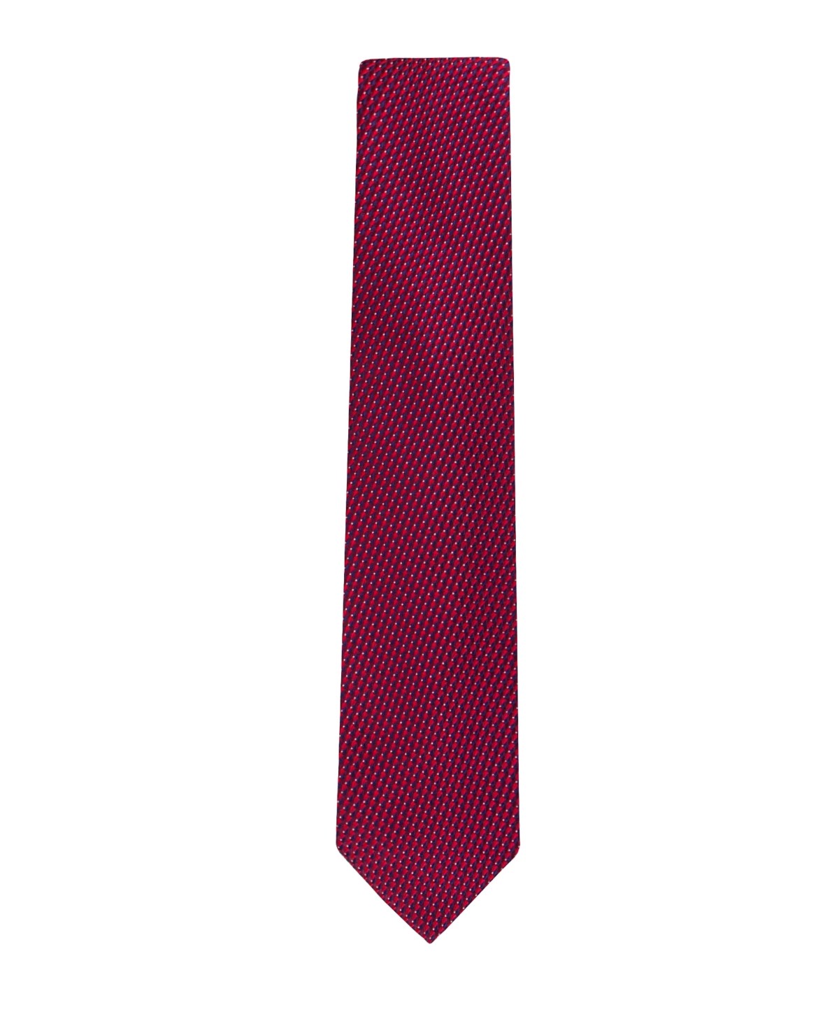 Tommy Hilfiger Mens Billie Geo Classic Neck Tie Red