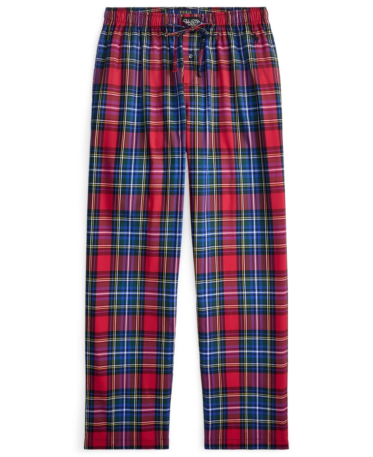 Polo Ralph Lauren Mens Plaid Pajama Pants Bistro Plaid XL