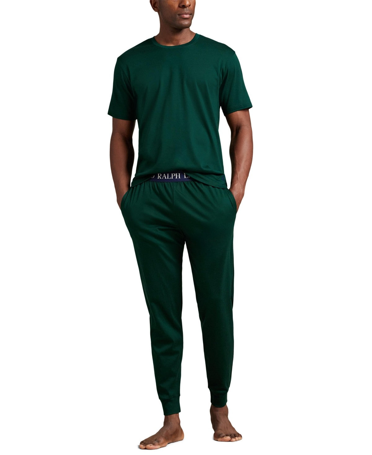 Polo Ralph Lauren Mens Short Sleeve Crewneck T-Shirt Moss Agate Small