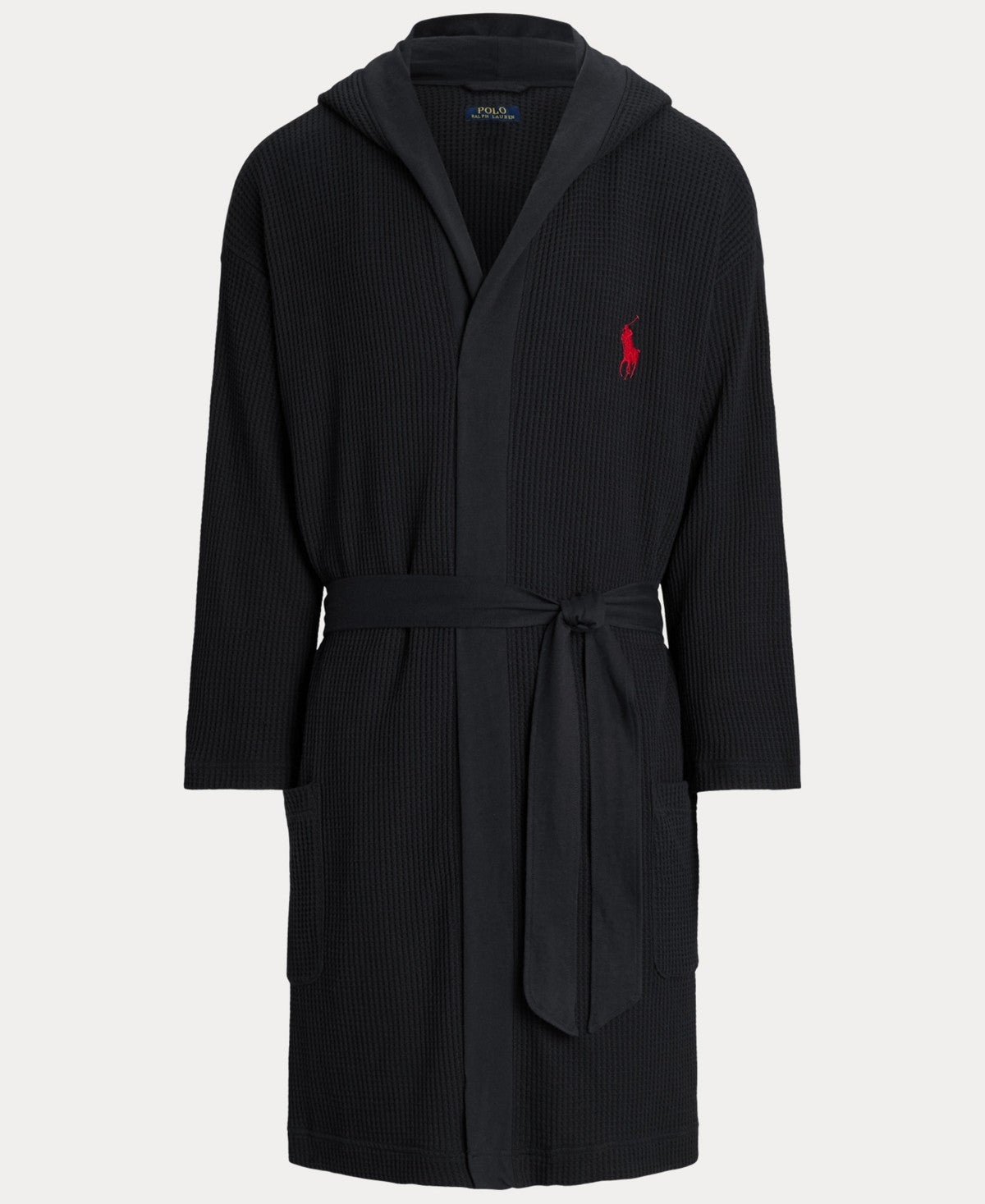 Polo Ralph Lauren Mens Long Robe Polo Black Small / Medium
